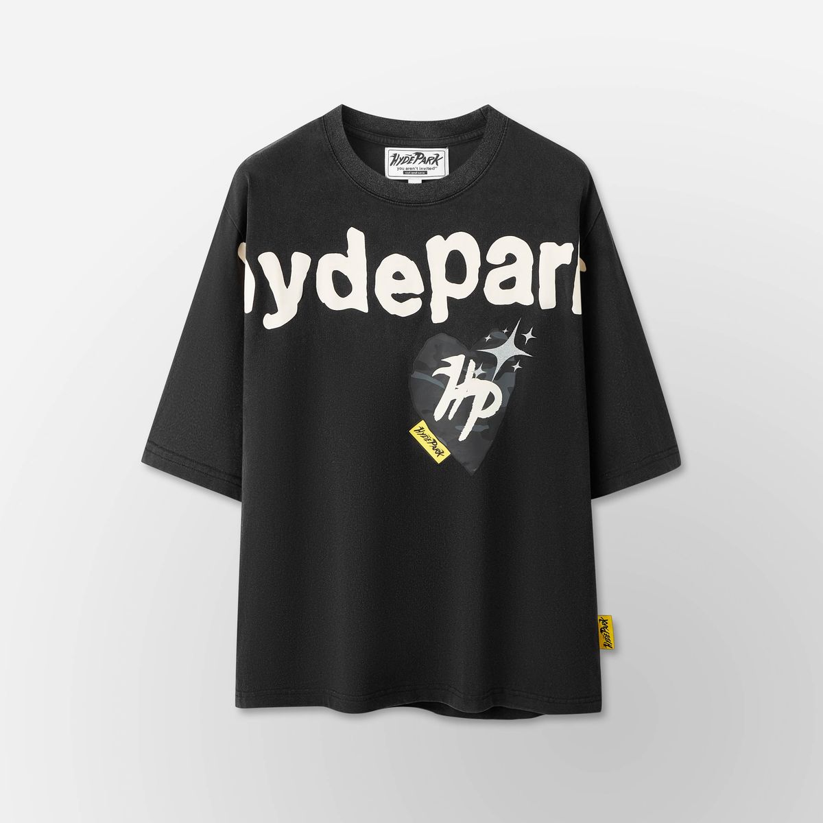 Power Skull Tee - Black/ Blk Camo