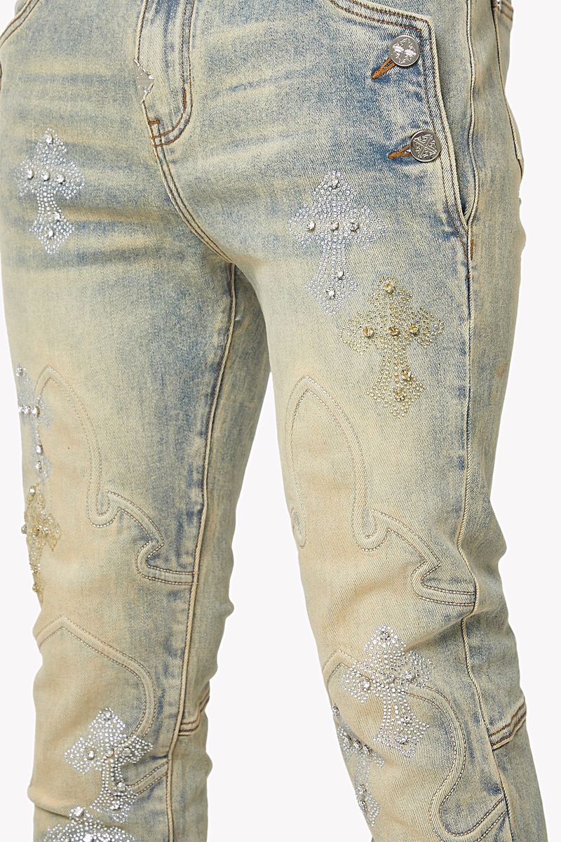 Faded Cross Denim V2