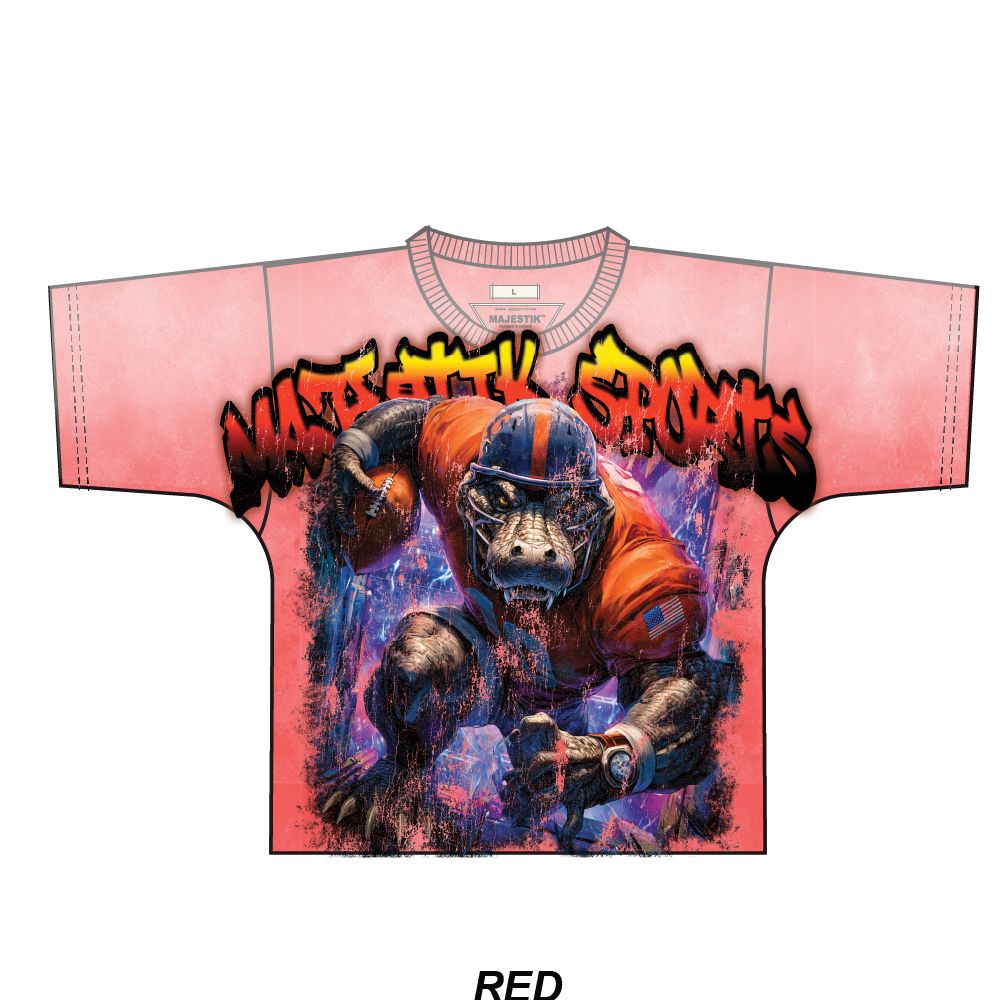 Croc Tee - Red