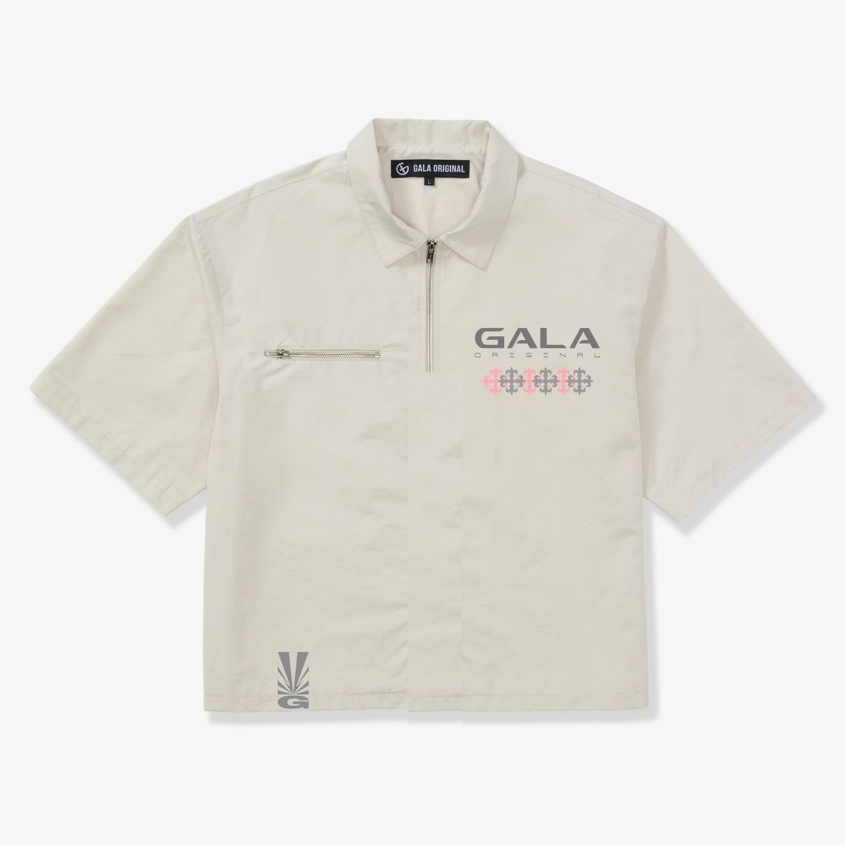 GRAVEYARD" ZIP SHIRT
