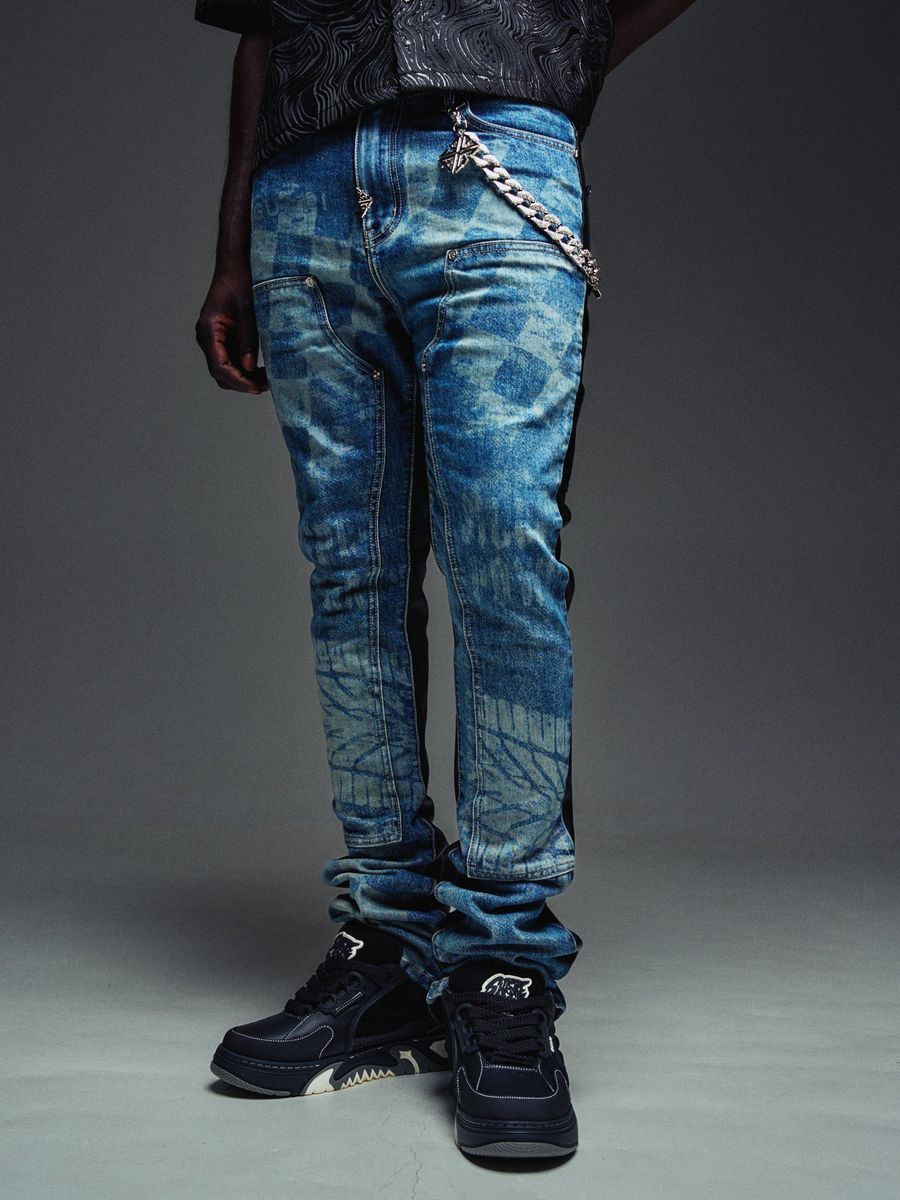 Vintage Blue Racer Denim