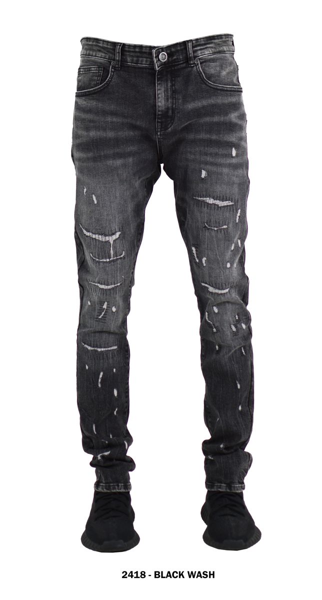 Focus Jean - Black Wash 2418