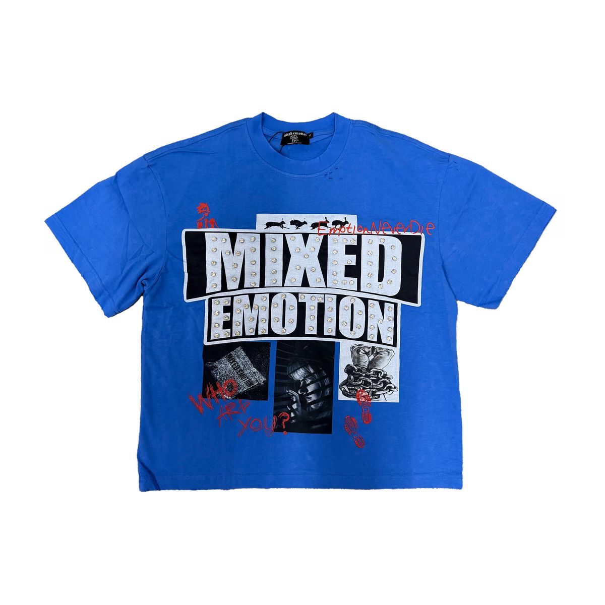 Lost Identity Tee - Blue