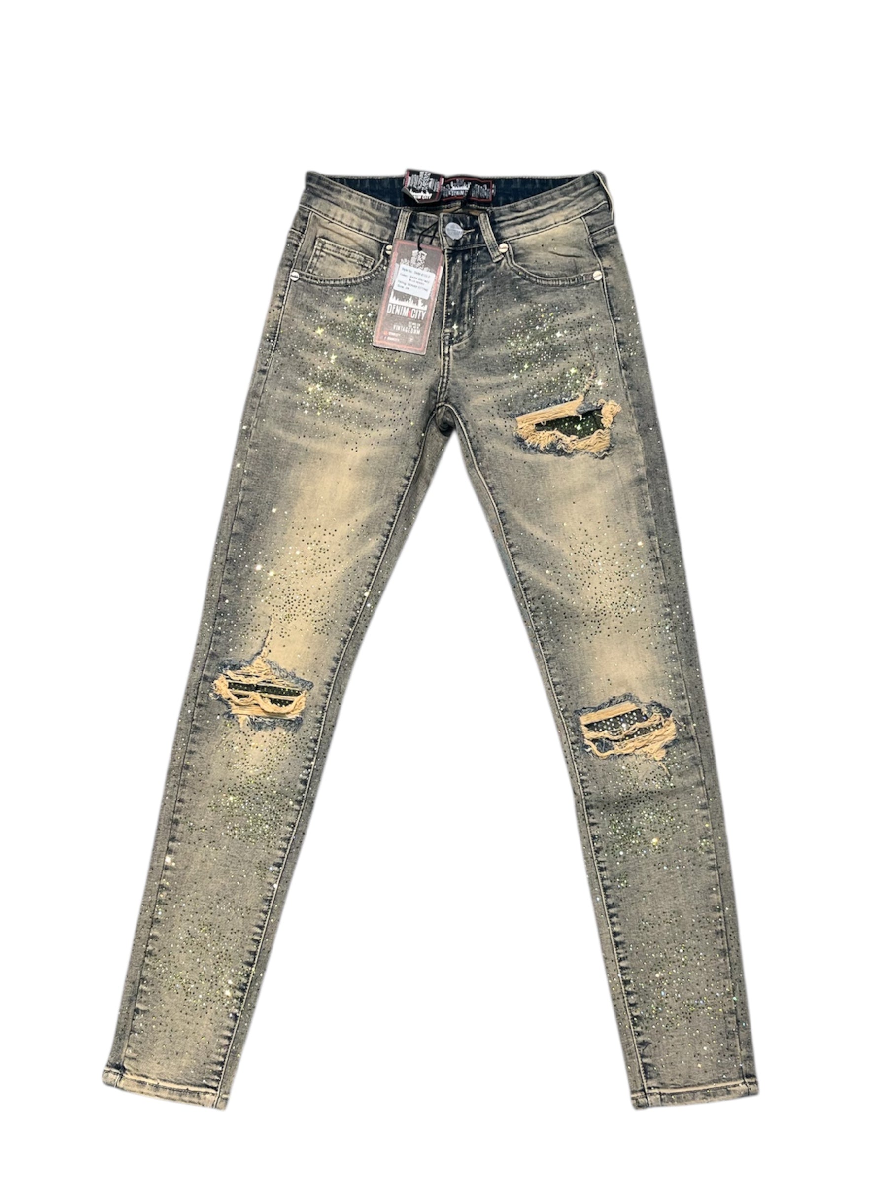 Dark vintage olive