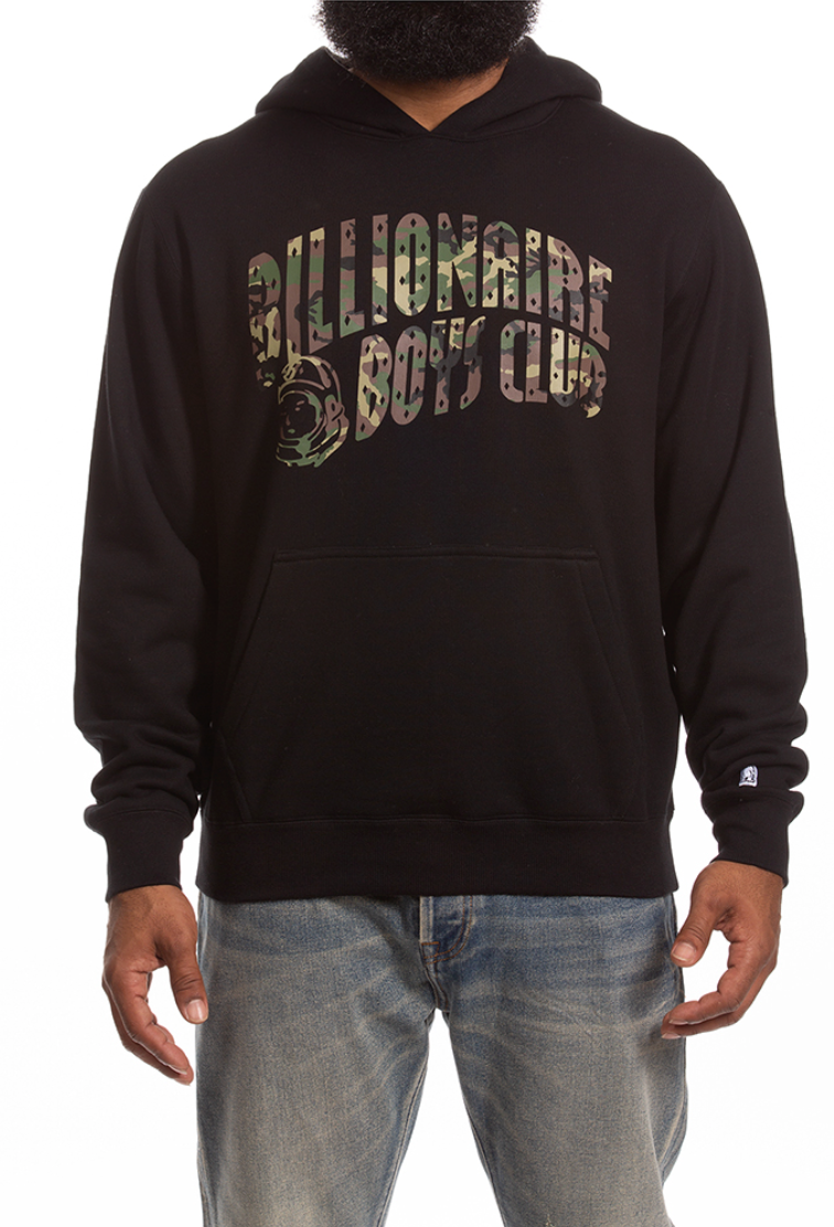 Camo Hoodie - Black