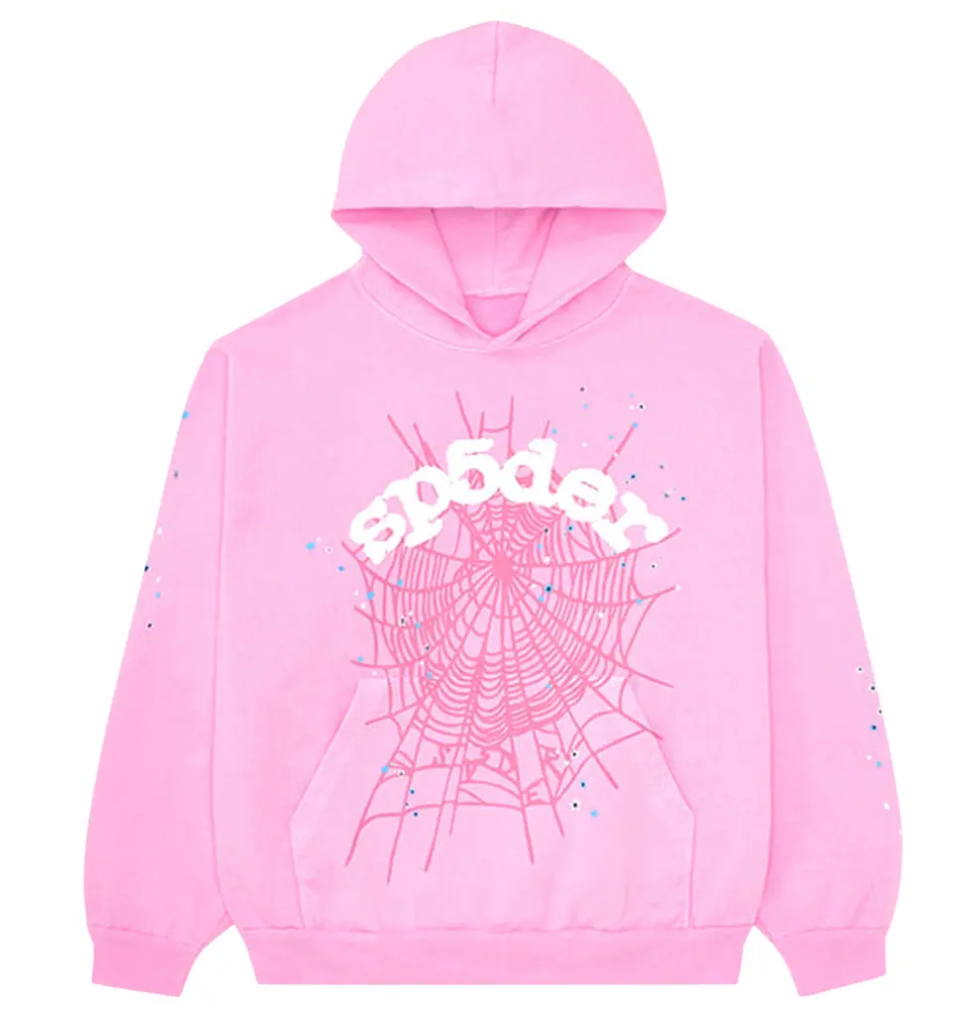 Sp5der Web OG Hoodie - Pink