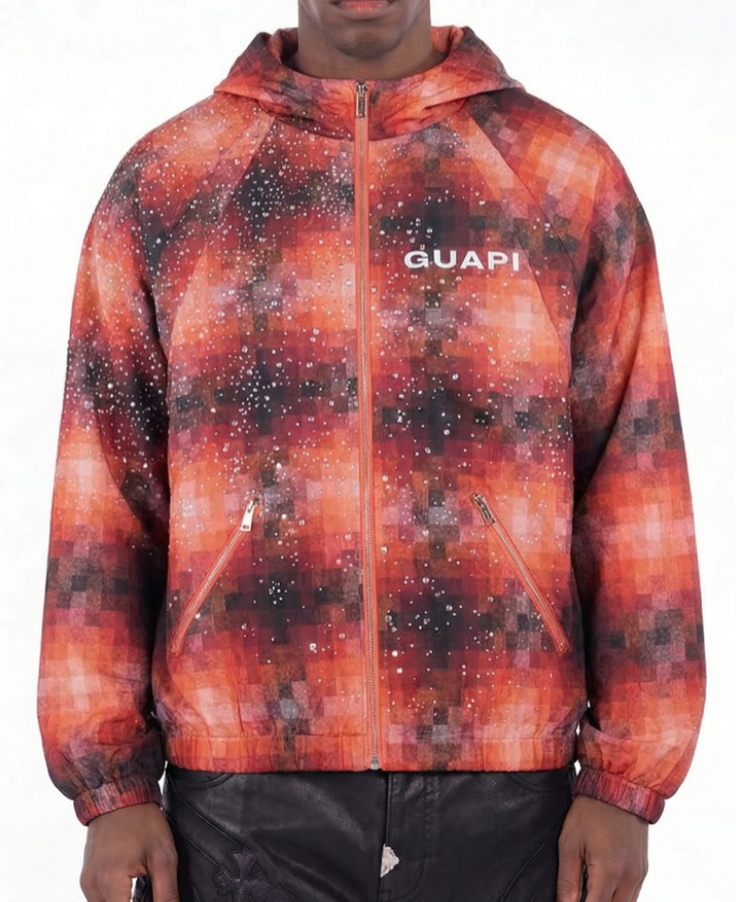 Lava Mosaic Windbreaker
