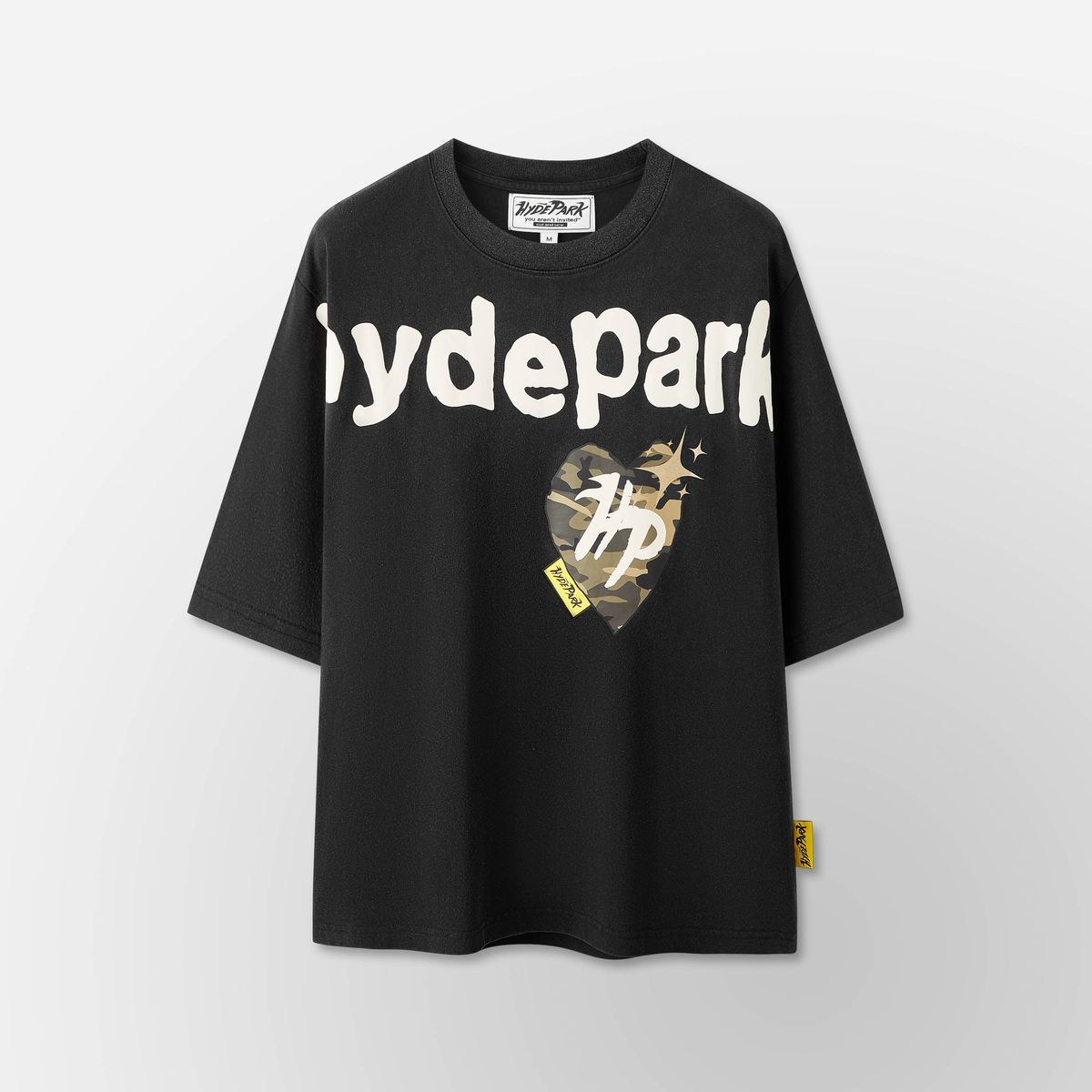 Power Skull Tee - Black Camo
