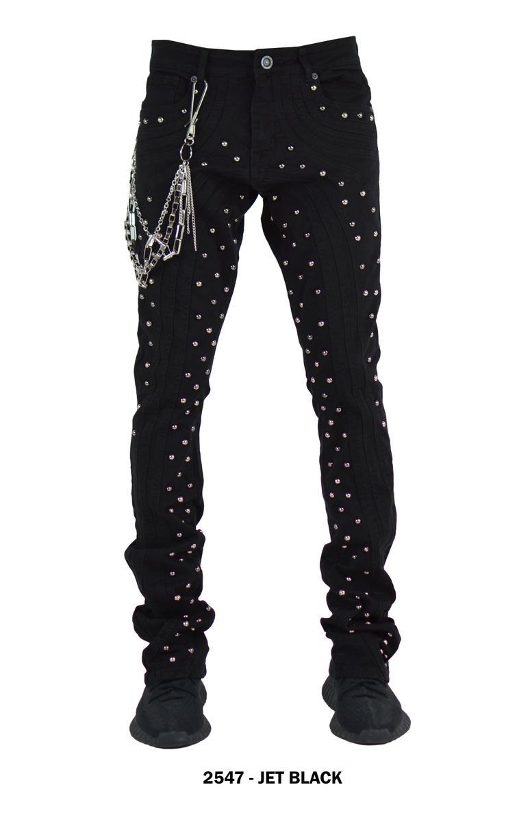 MULTI CURVE STITCHED STUD