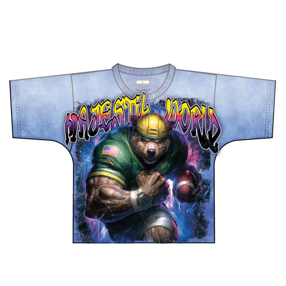 Grizzly Tee - Blue