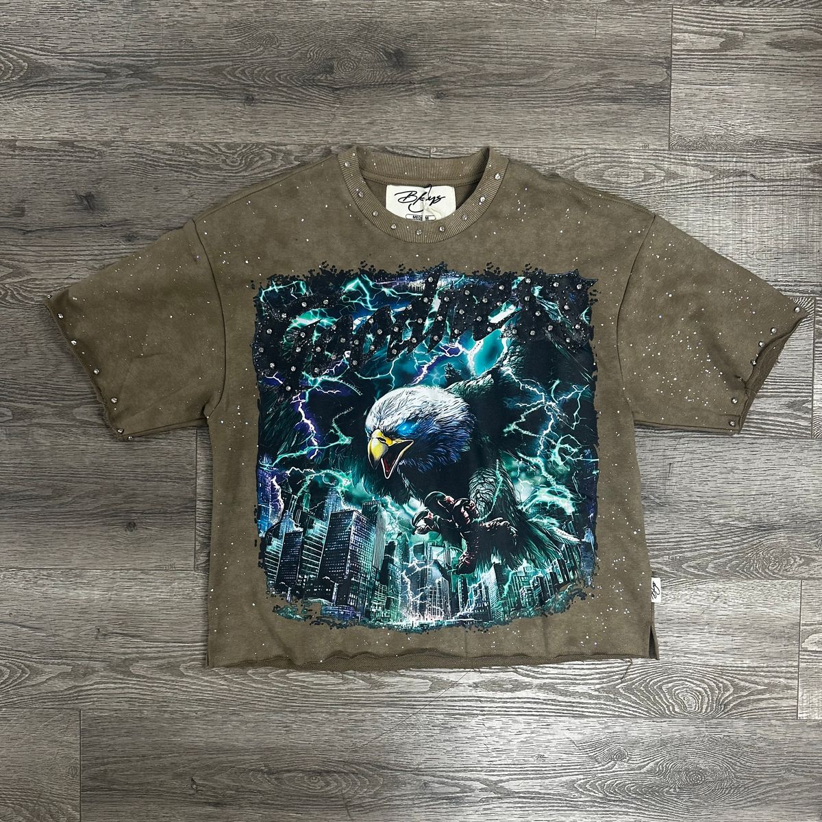 NO BREAKES NO MERCY - Vintage Khaki