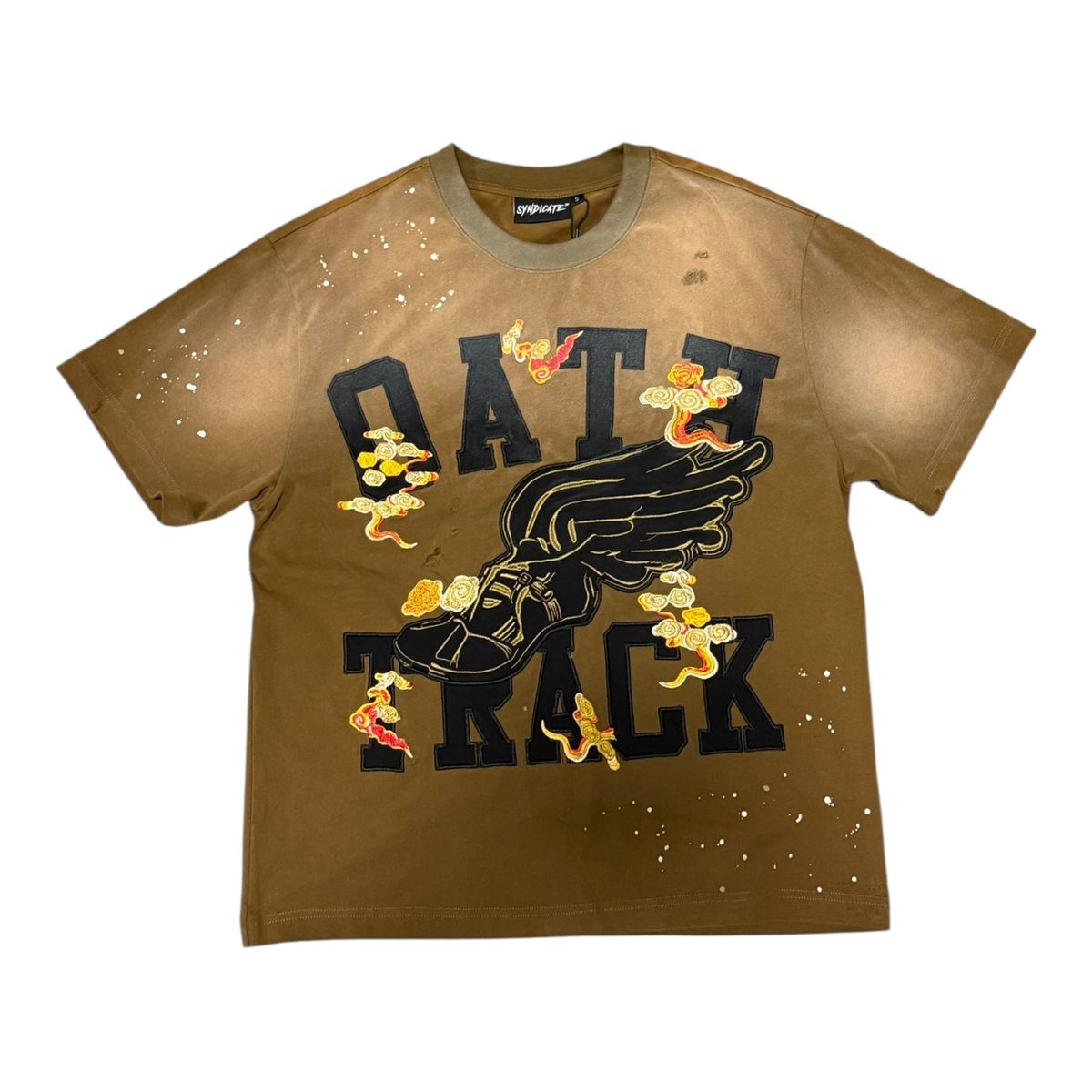 Oath Track Tee - Brown