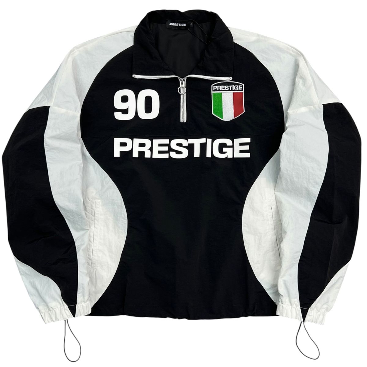 Italia Nylon Jacket - Black