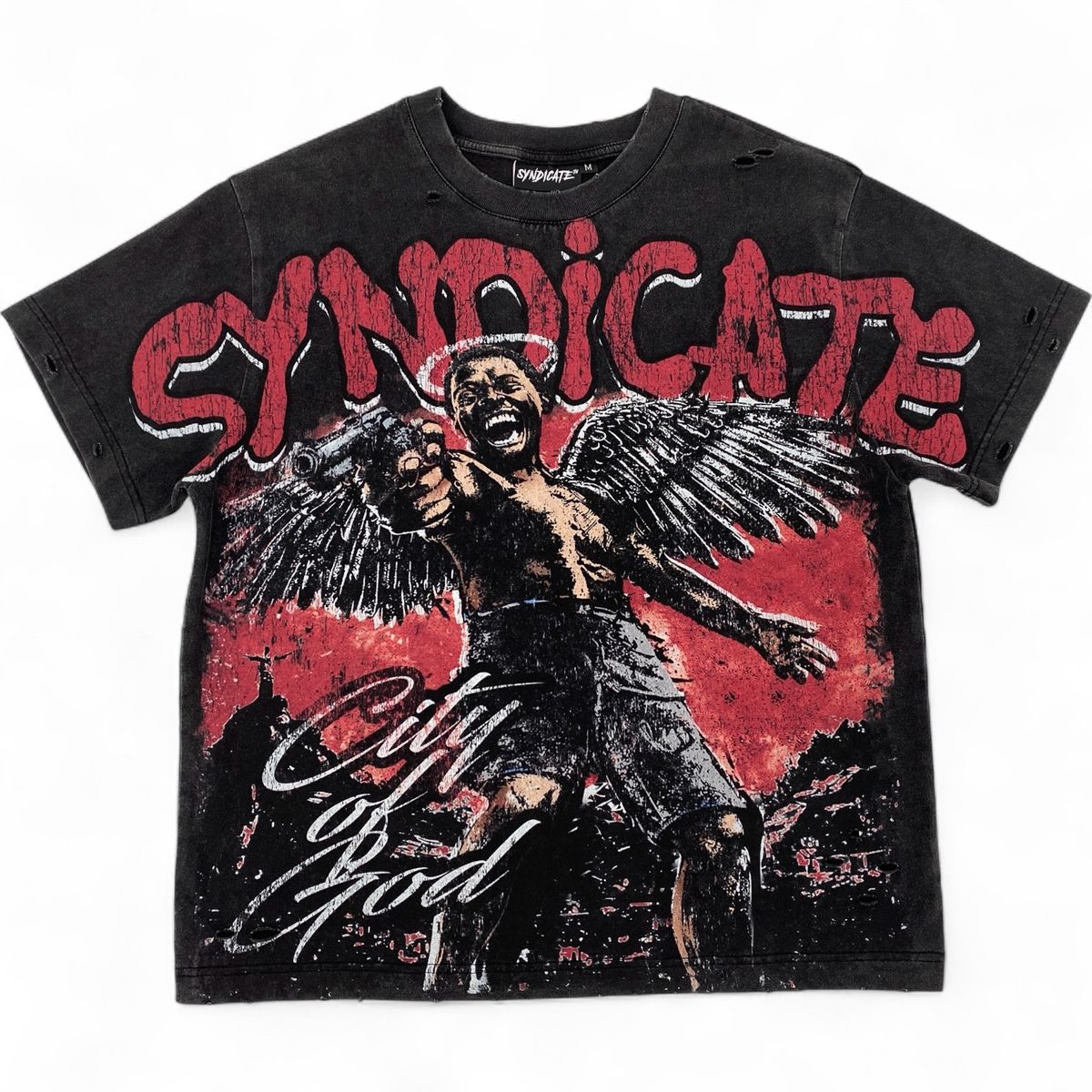 Little Dice Tee - Black Wash
