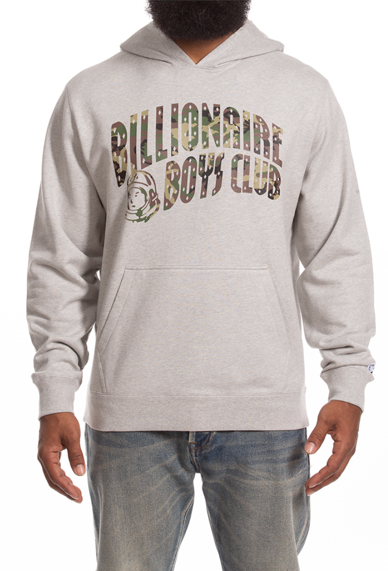 Camo Hoodie - Grey