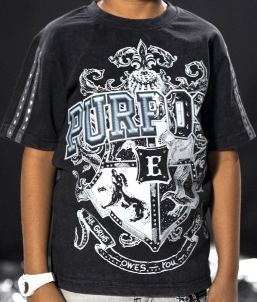 Purpose Kids Tee - Black