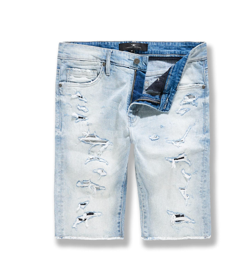 Sky Blue Jean Short