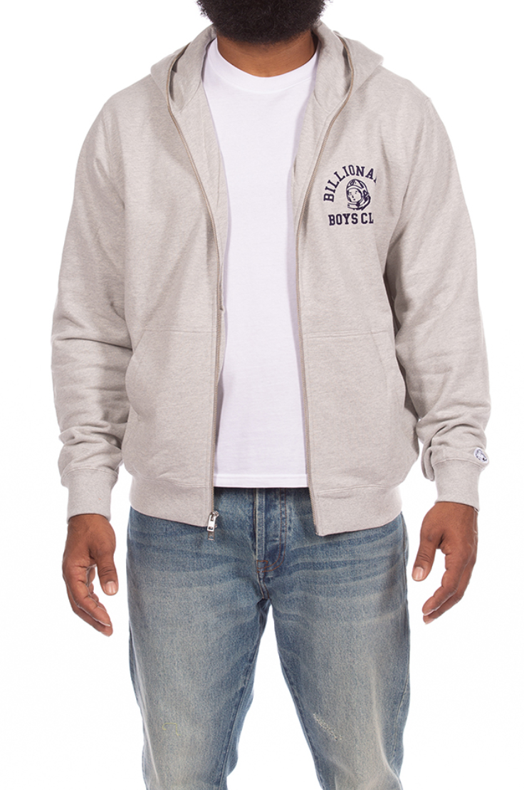 Uni Helmet Zip Up - Grey