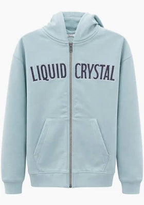 Liquid Crystal Hoodie - Sky Blue